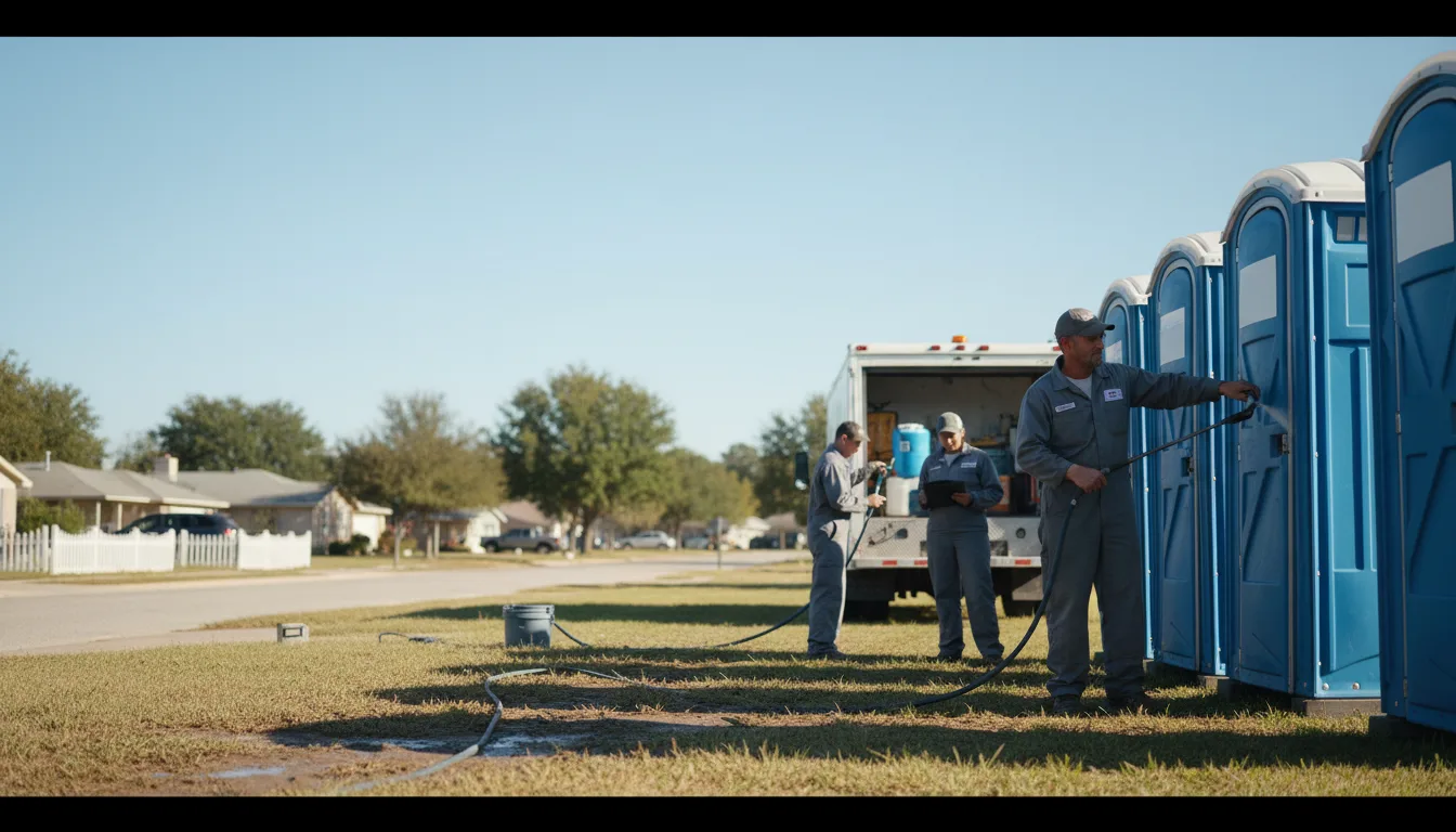 Long-Term Portable Toilet Rental in Capron, VA near me